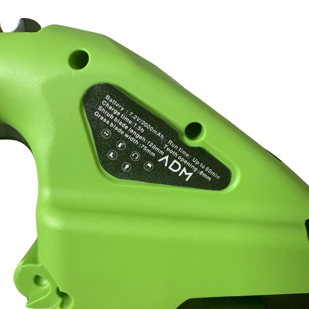 ADM AKUMULATOROWE NOŻYCE 2 W 1 DO ŻYWOPŁOTU I TRAWY