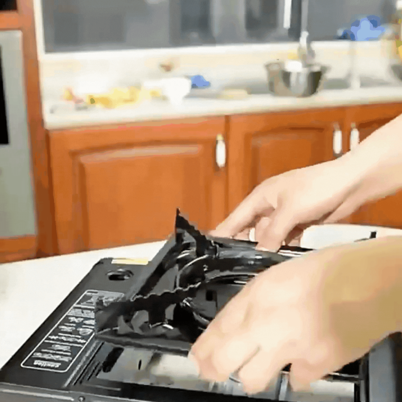 PRZENOŚNA KUCHENKA GAZOWA ADM W KOLORZE CZARNYM