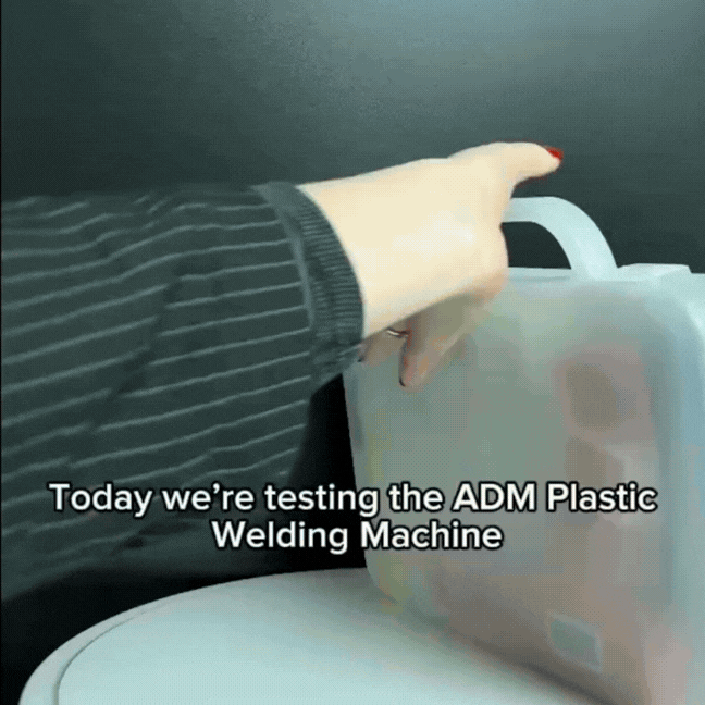 ZGRZEWARKA DO PLASTIKU ADM