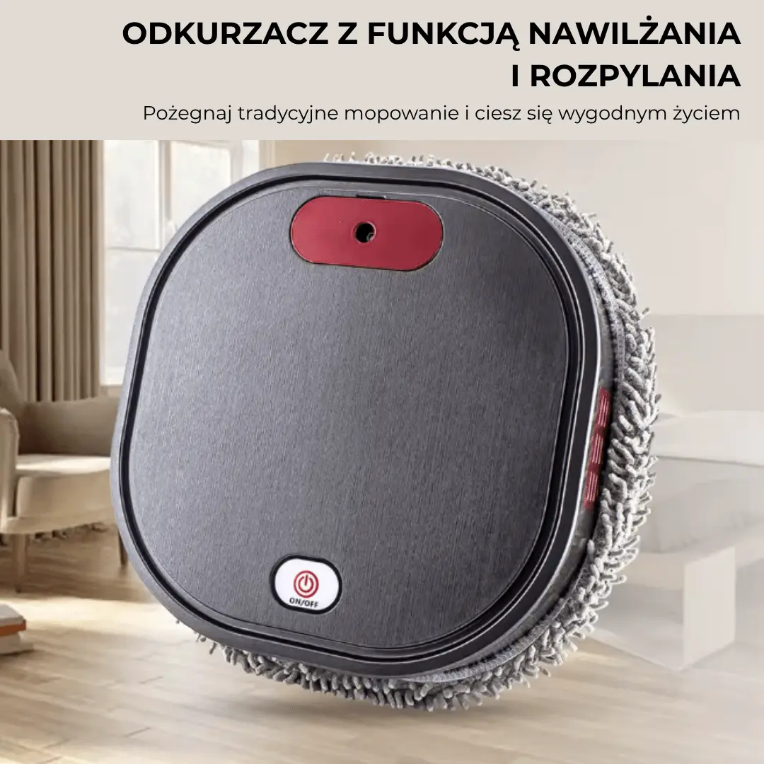 ROBOT MOPUJĄCY SMARTMOP PRO – INTELIGENTNE MYCIE PODŁÓG, FUNKCJA HARMONOGRAMU, ULTRA WYDAJNY!