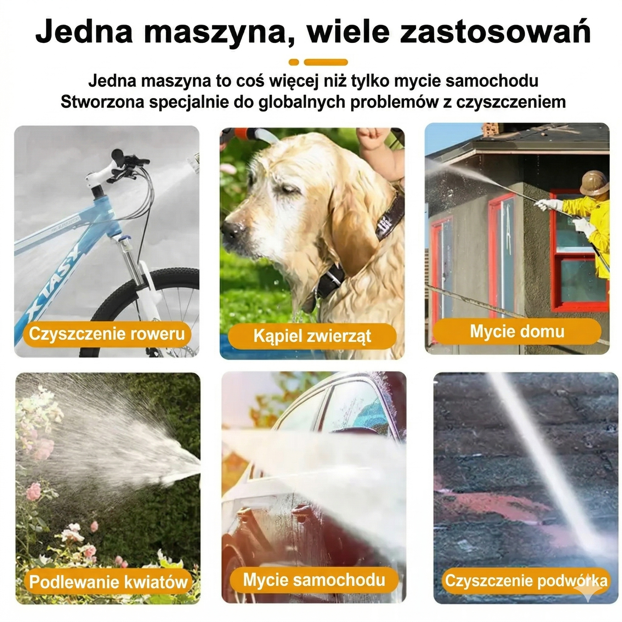 MYJKA CIŚNIENIOWA  ADM BEZPRZEWODOWA + 2 AKUMULATORY