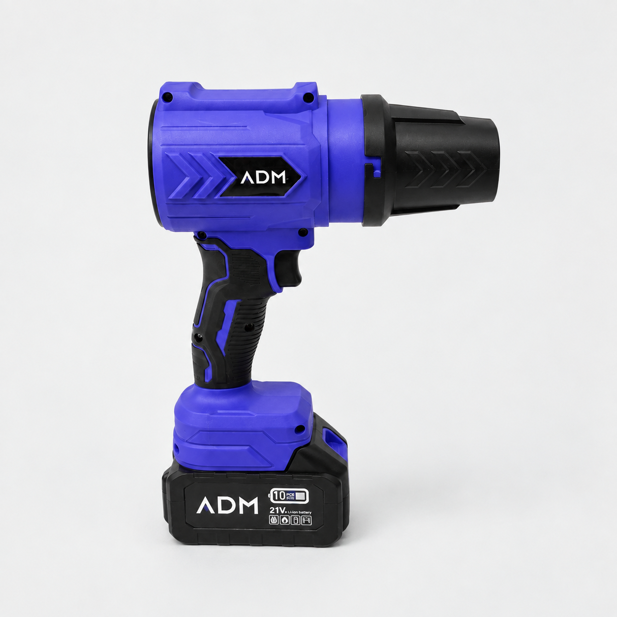 Dmuchawa Akumulatorowa do Liści ADM 21 V 400 W – Bezprzewodowa, 32 000 obr./min